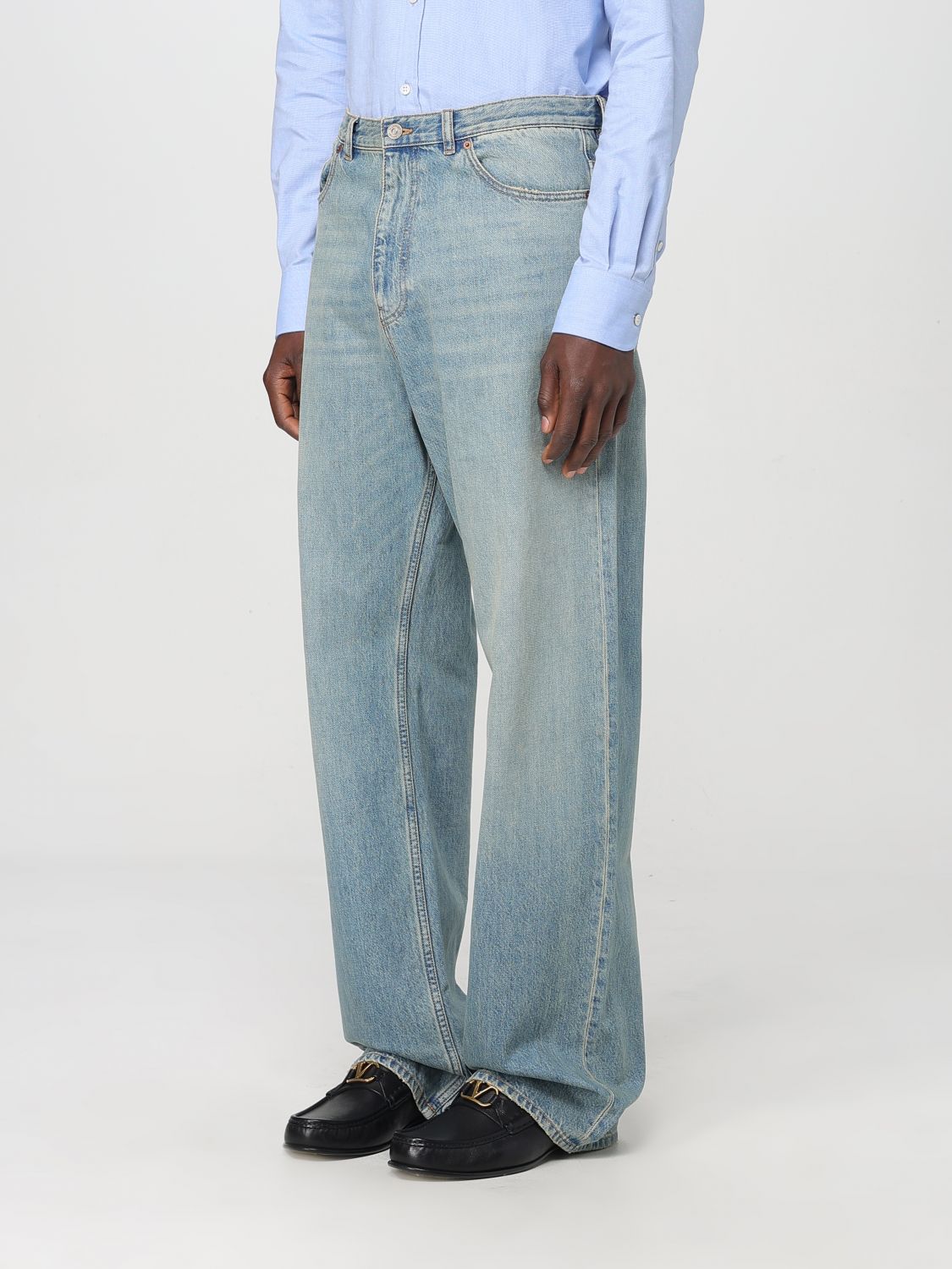 Jeans VALENTINO Men color Denim