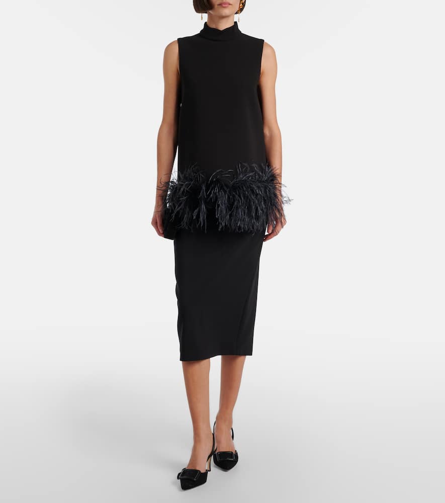 Otre wool midi skirt