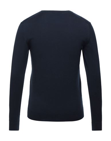 Man Sweater Midnight blue Size S Cotton
