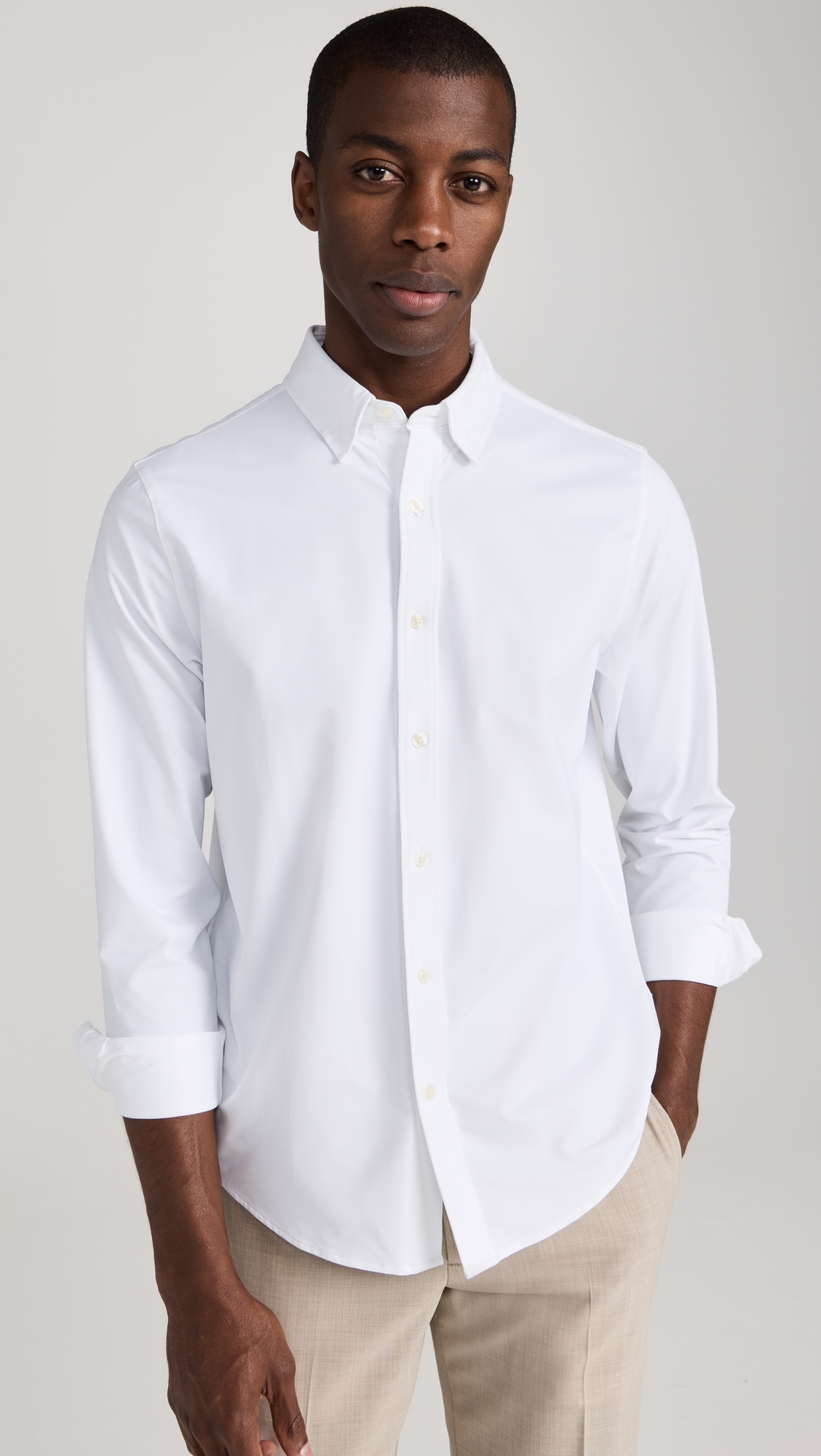 Commuter Shirt Classic Fit Business White