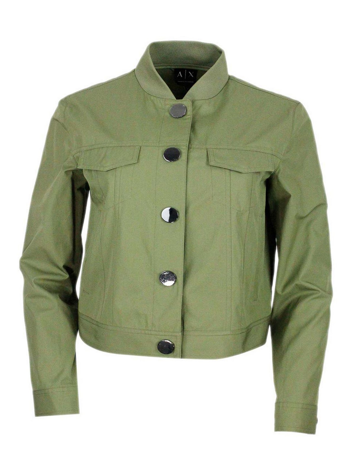 Jackets Verde Savana 100co - Women