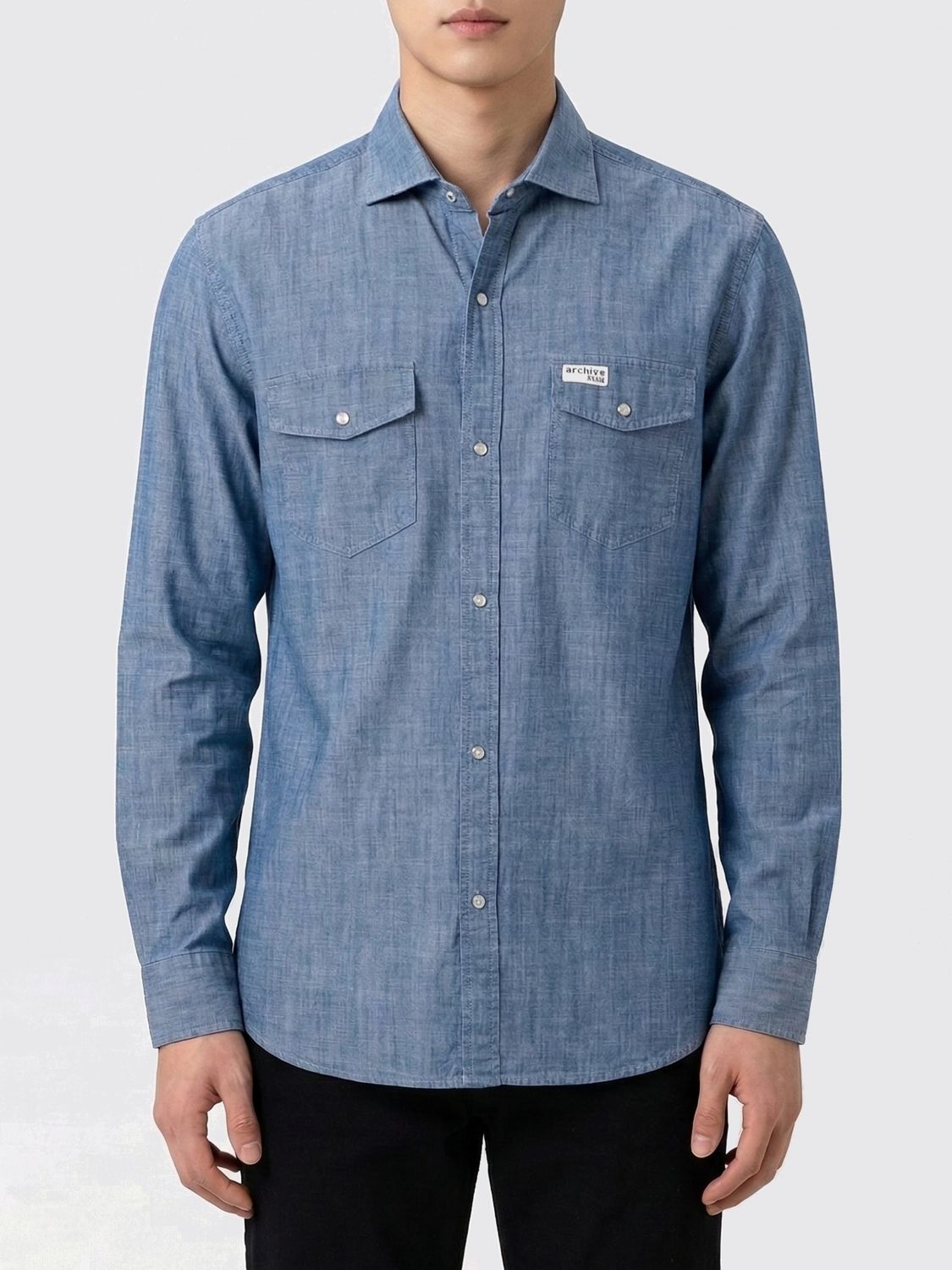 Shirt Men color Blue