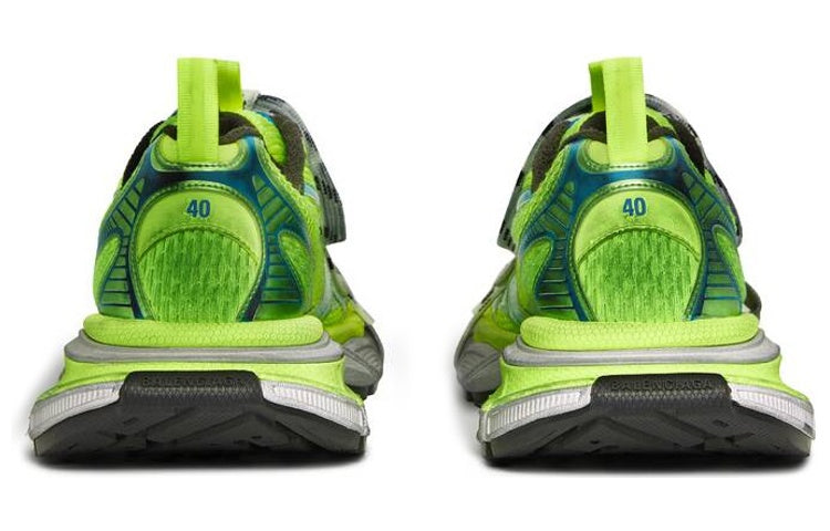 3XL Sneakers 'Fluorescent Green Mesh and Polyurethane'