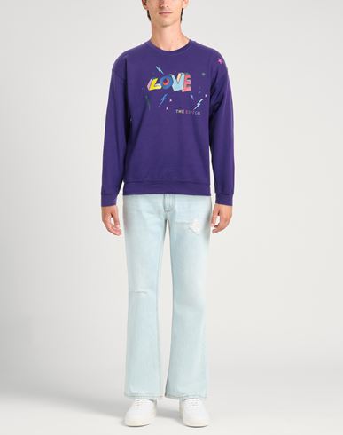 Man Sweatshirt Purple