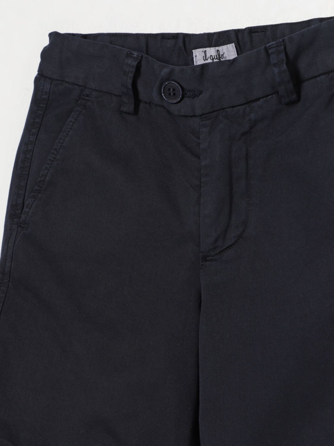Il Gufo button-fastening shorts - Blue