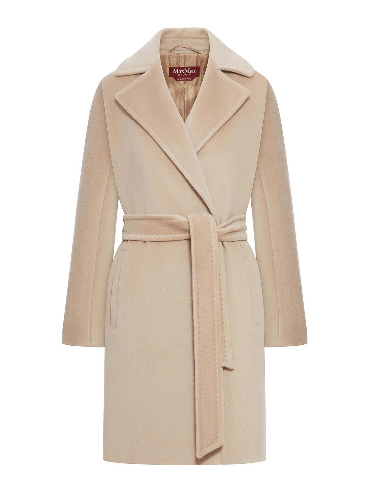 Scire Beaver Wool Robe Coat
