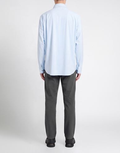 Man Shirt Sky blue Size M Polyamide, Elastane, Polyurethane