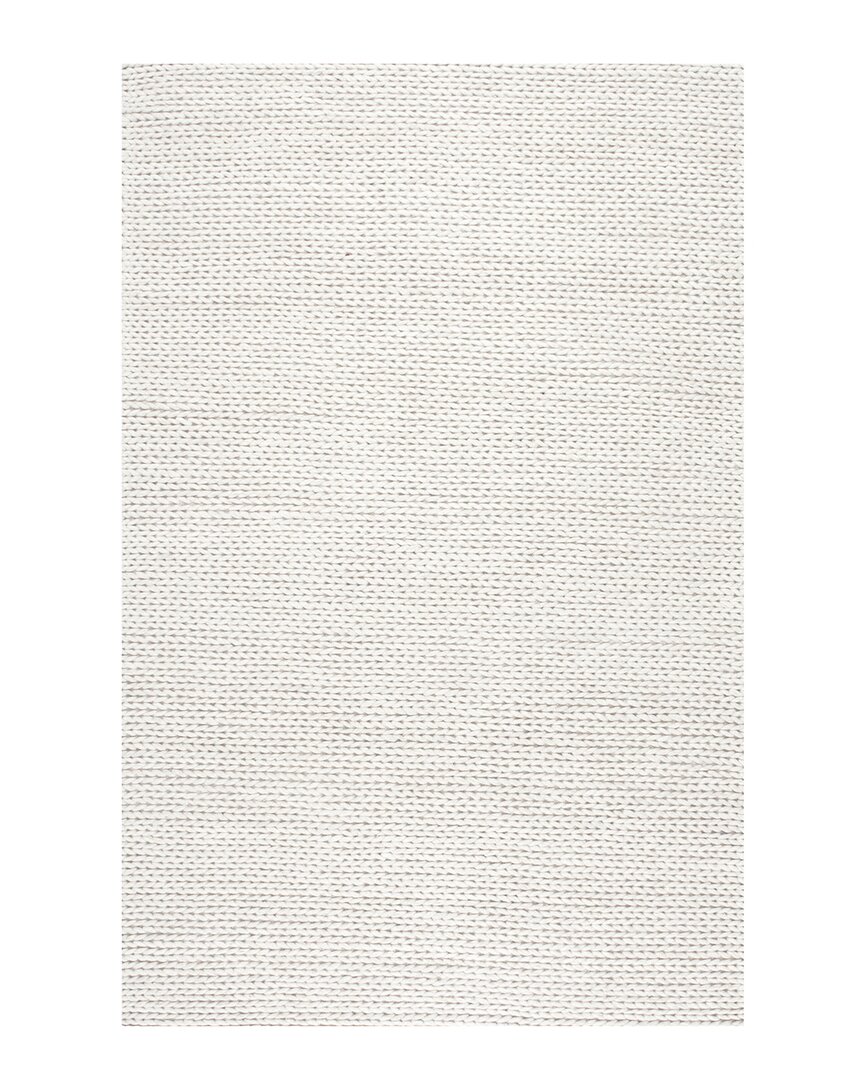 Chunky Woolen Cable Hand Woven Rug