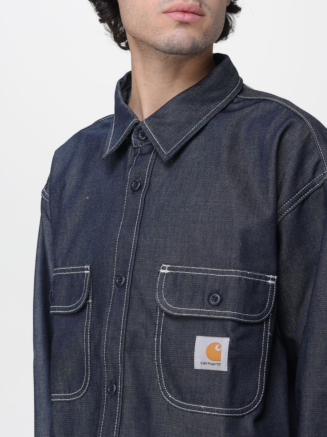 Shirt Men color Blue