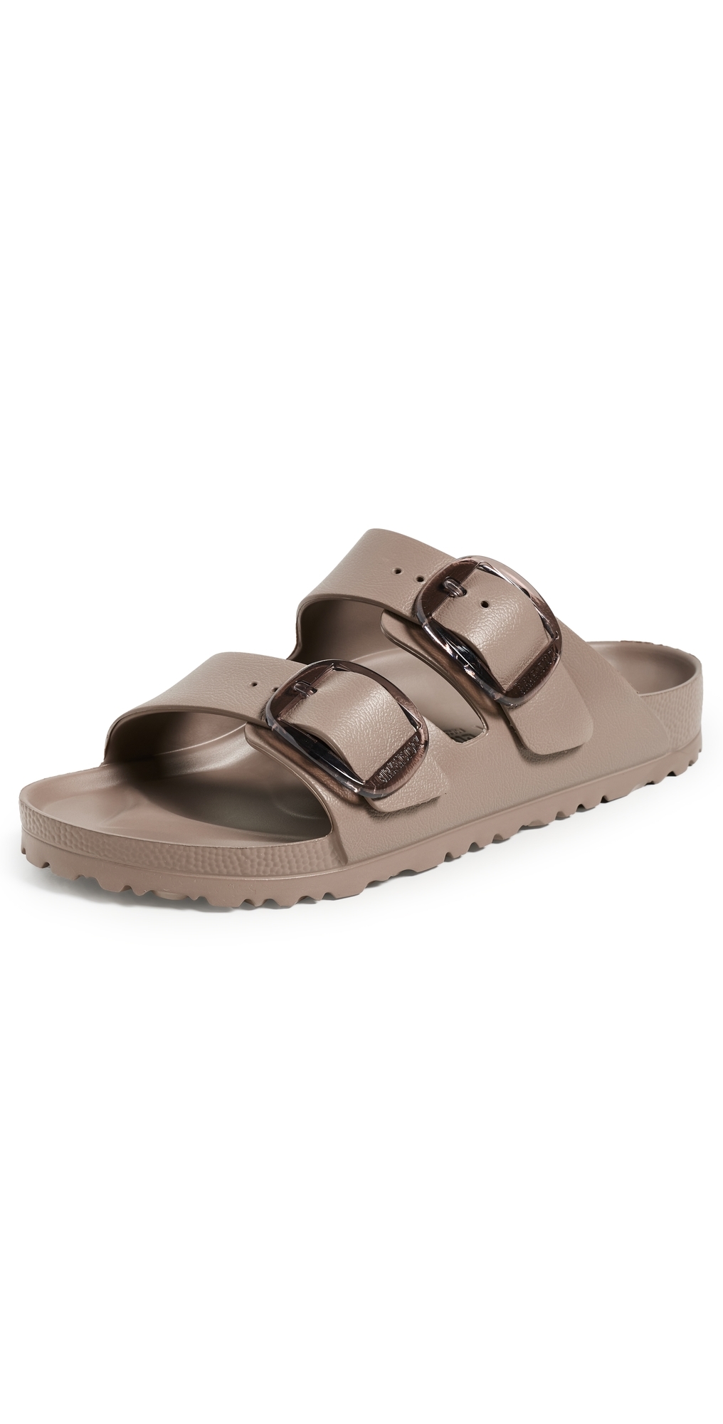 Arizona EVA Big Buckle Sandals Gray Taupe