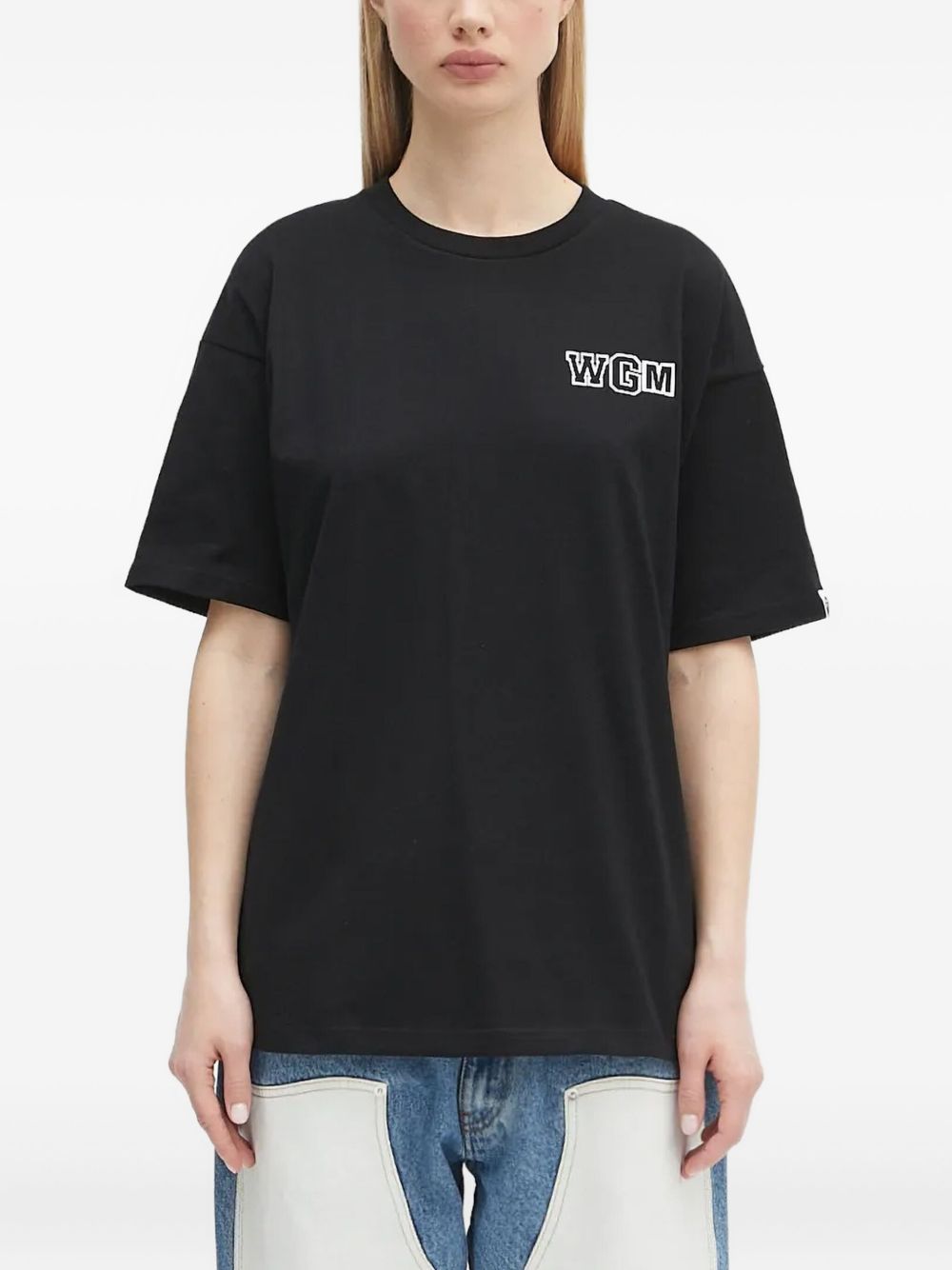 Shark Face T-shirt - Black