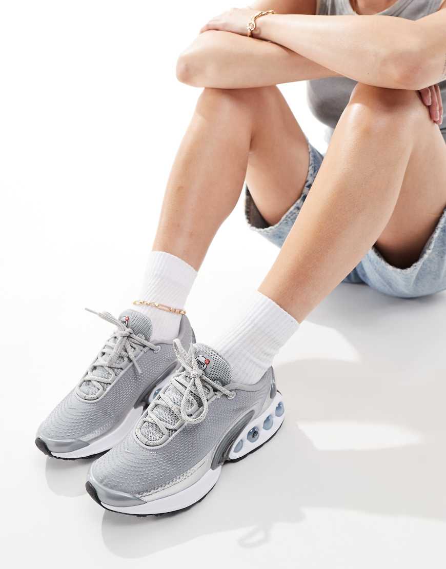 Air Max DN sneakers in silver