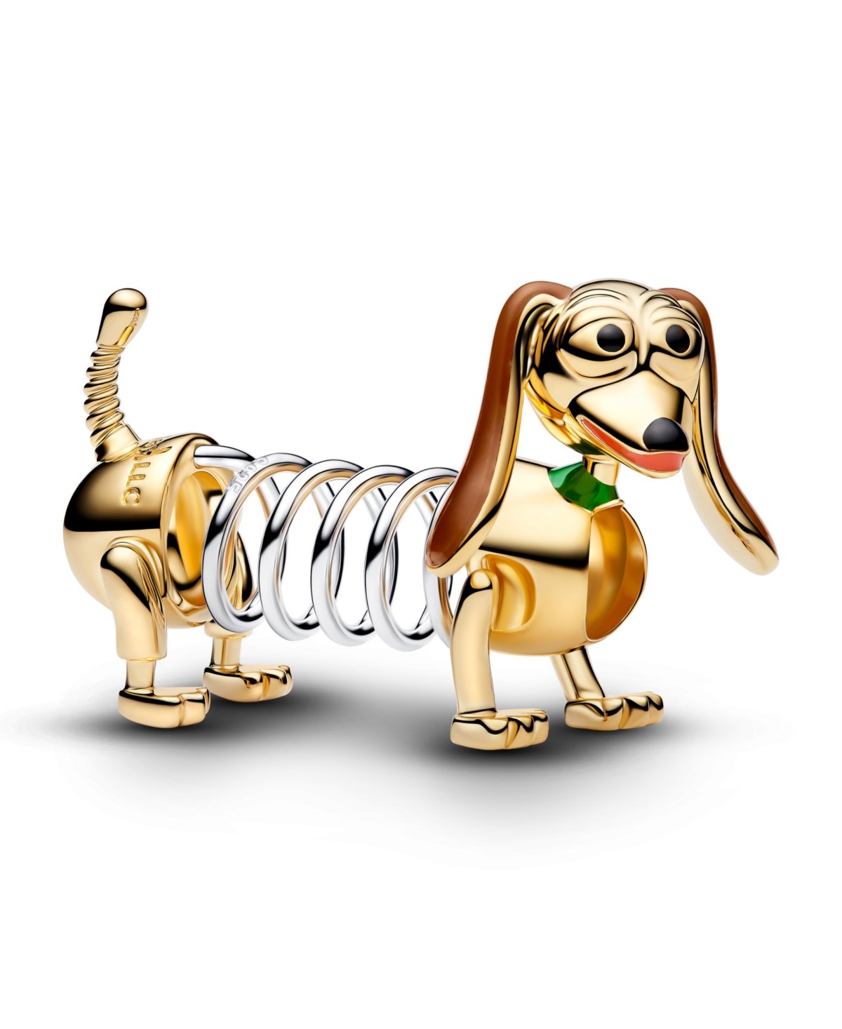 Disney Pixar Toy Story Slinky Dog Charm - TWo-tone