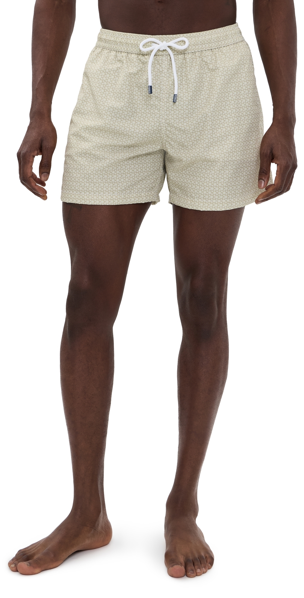 Madeira Swim Trunks 5 Yellow Geo