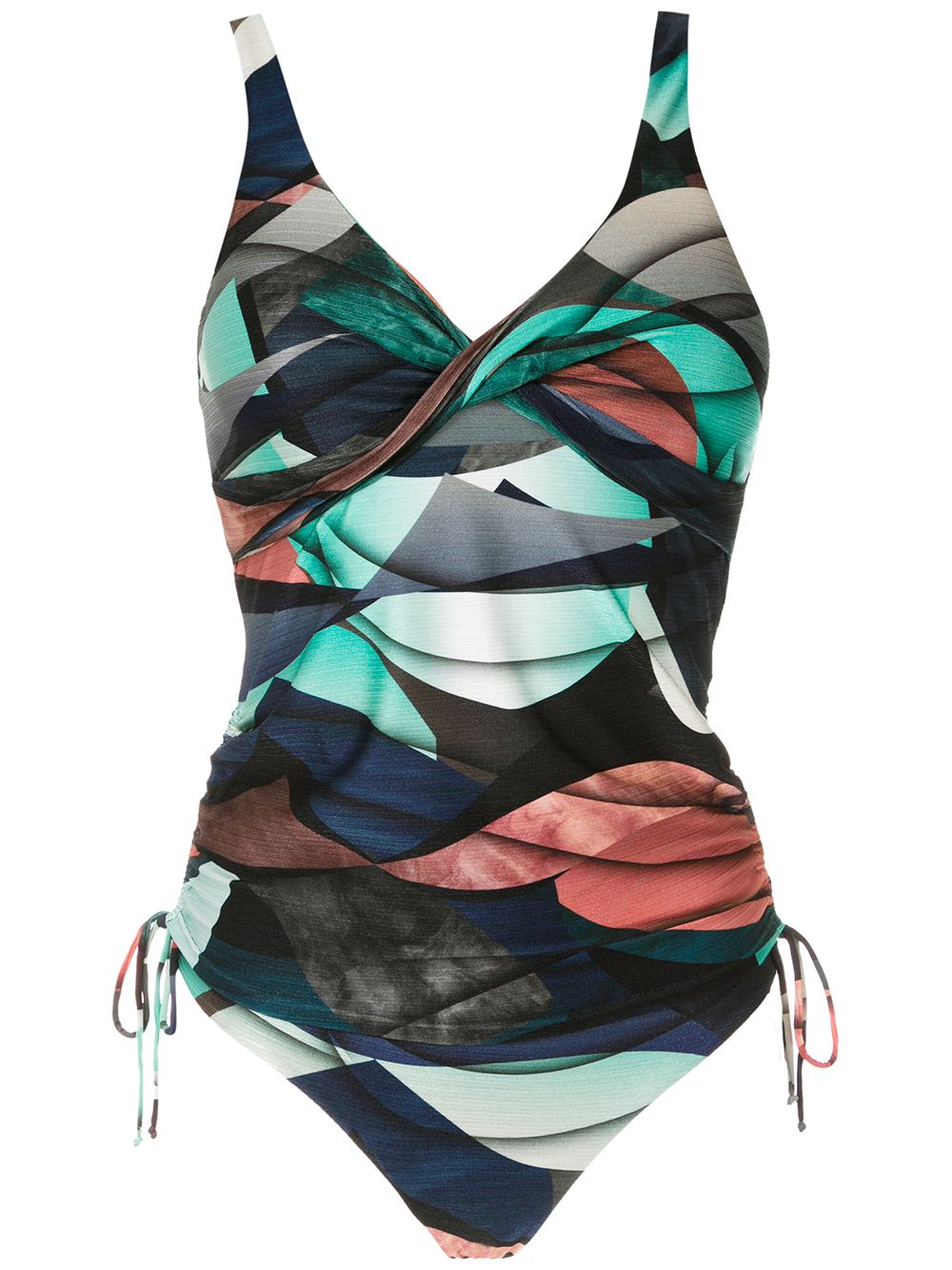 Bruma printed tankini set - Blue