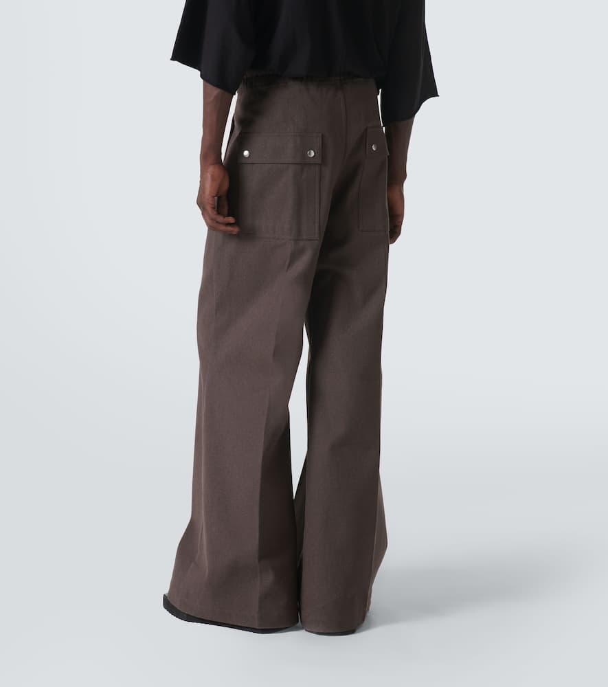 Bela cotton wide-leg pants