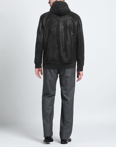 Man Jacket Black Size 44 Polyester, Polyurethane, Viscose, Elastane