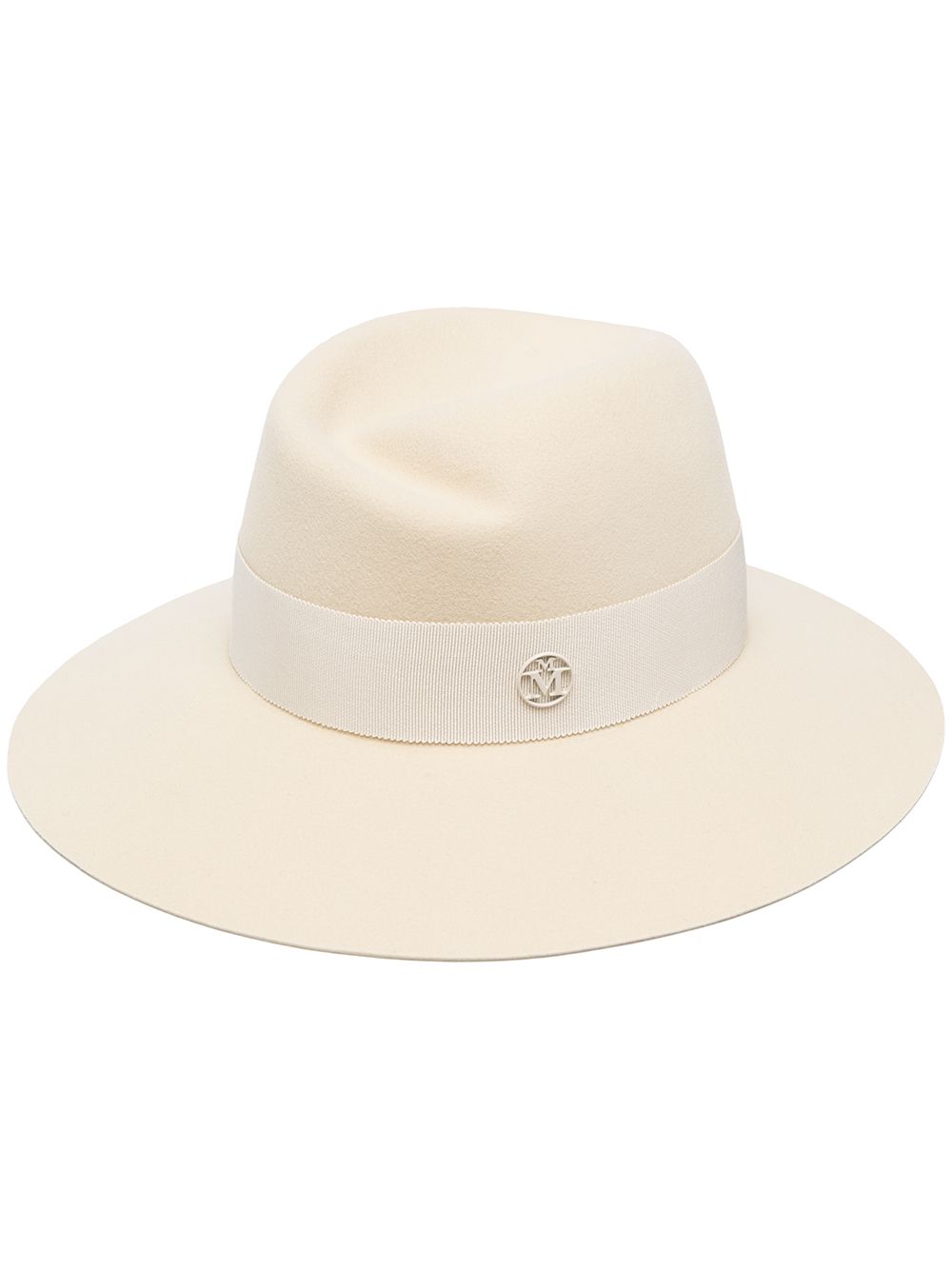 Kyra wool felt fedora hat - Neutrals