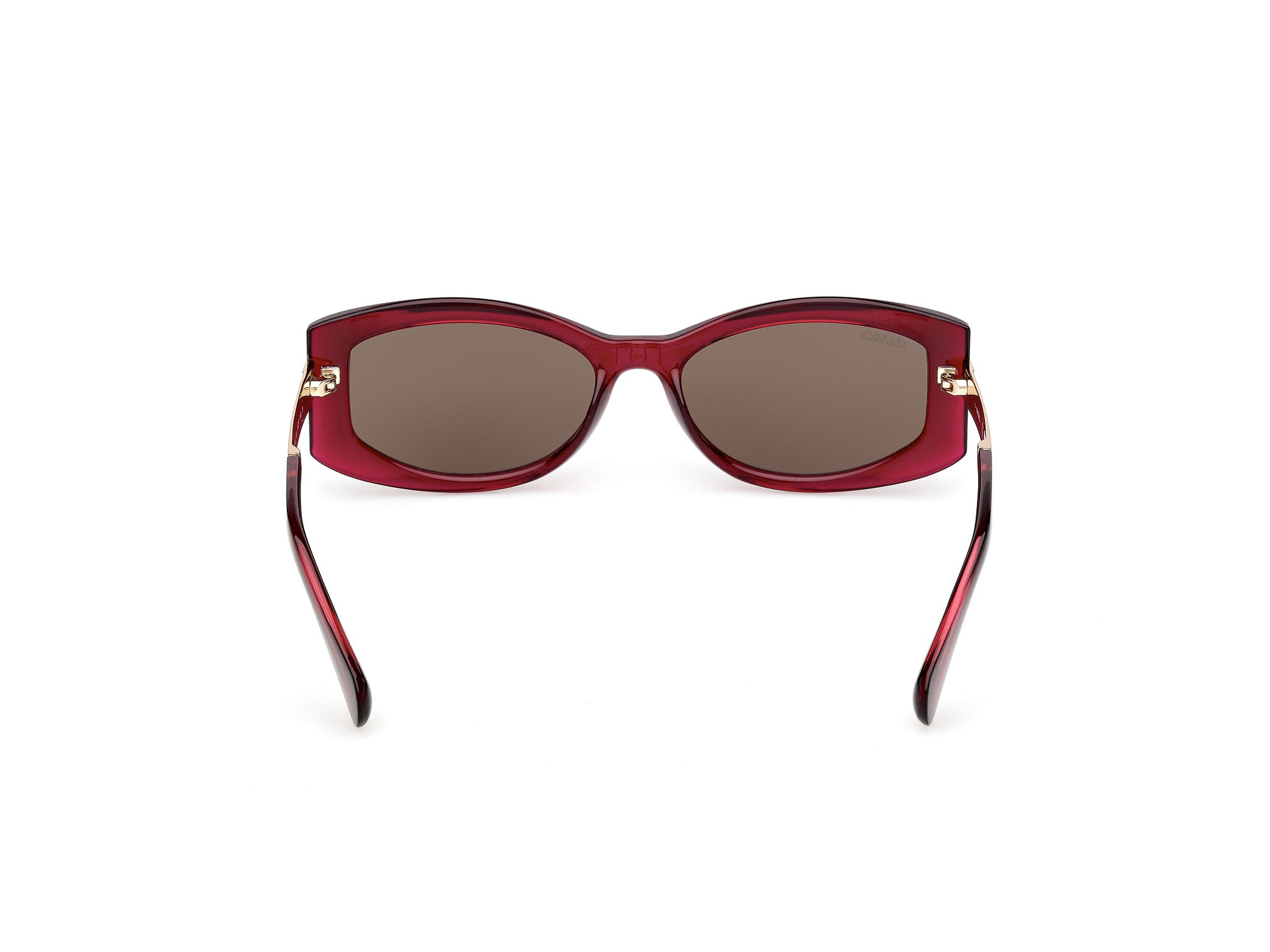 MAX&Co Mujer MAX&Co MO0144 69E Gafas de sol Inyectado Burdeos Marrón Cuadrada Norma