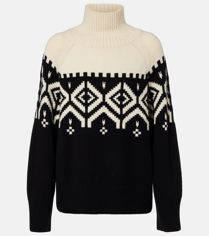 Hamilton Fair Isle wool turtleneck sweater