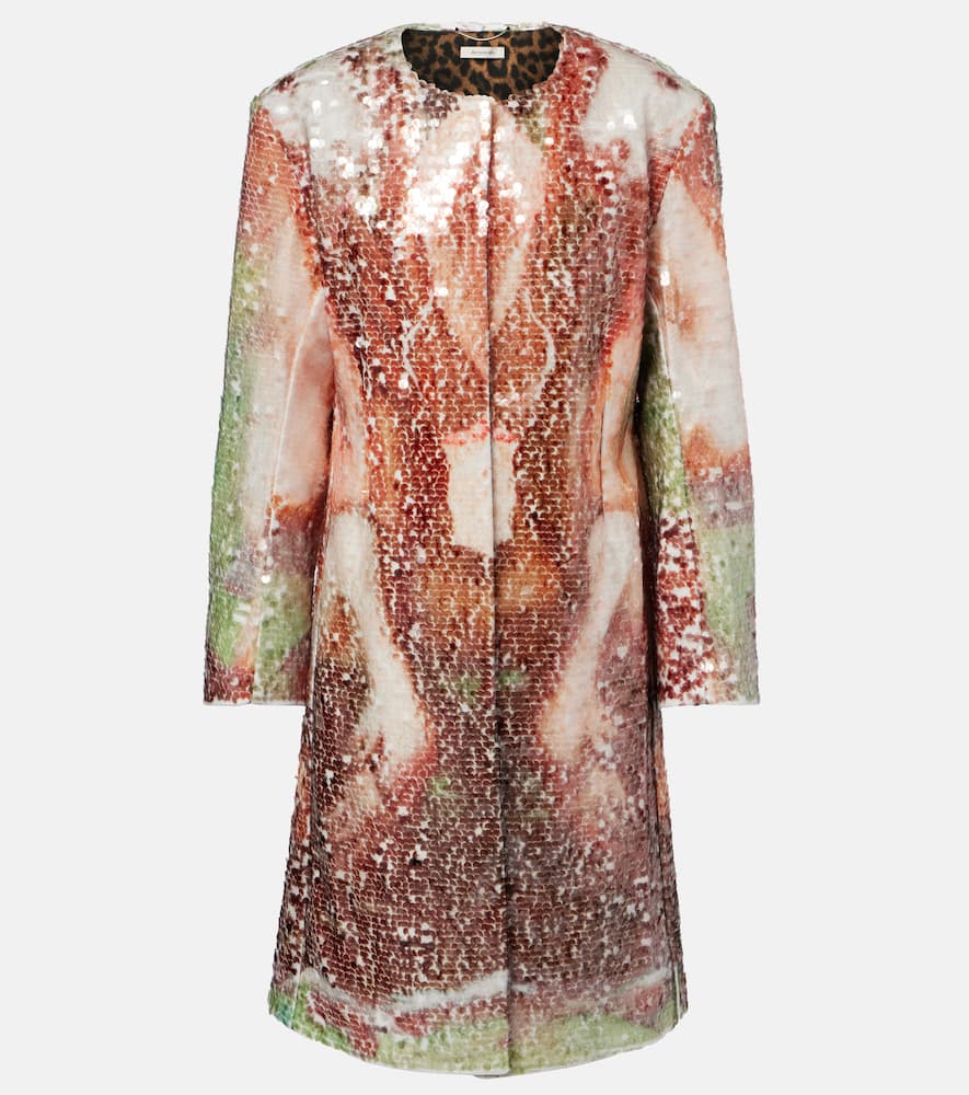 Sequined coat