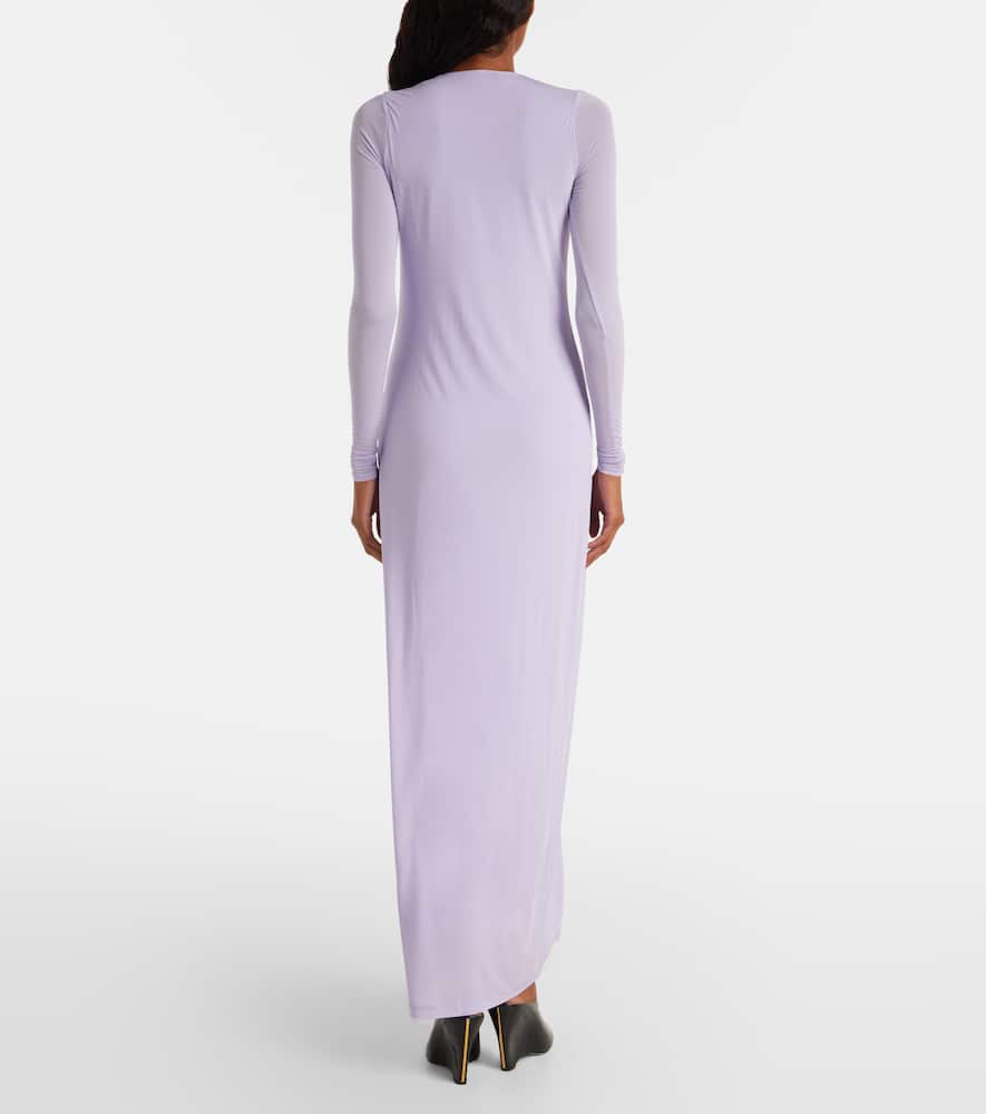 Jersey maxi dress