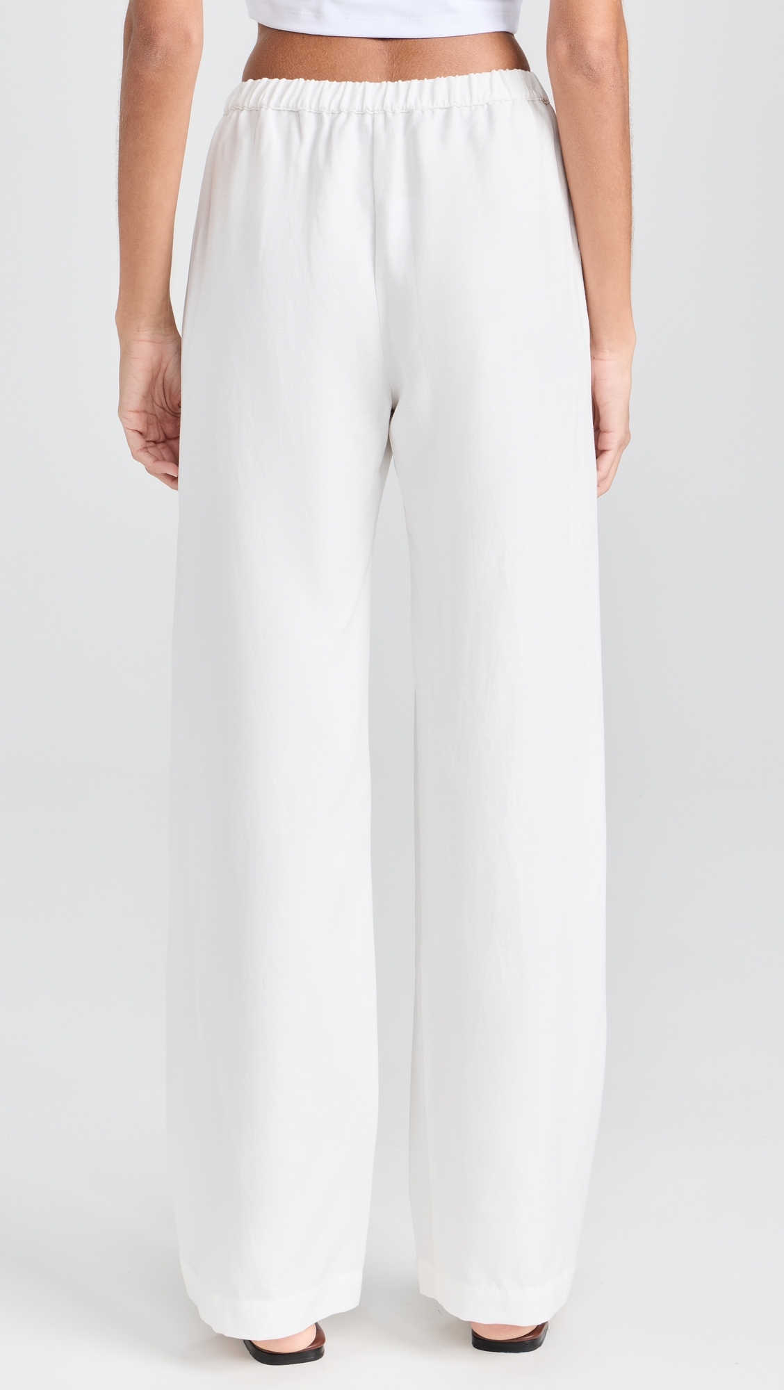 Twill Everywhere Pants Off White