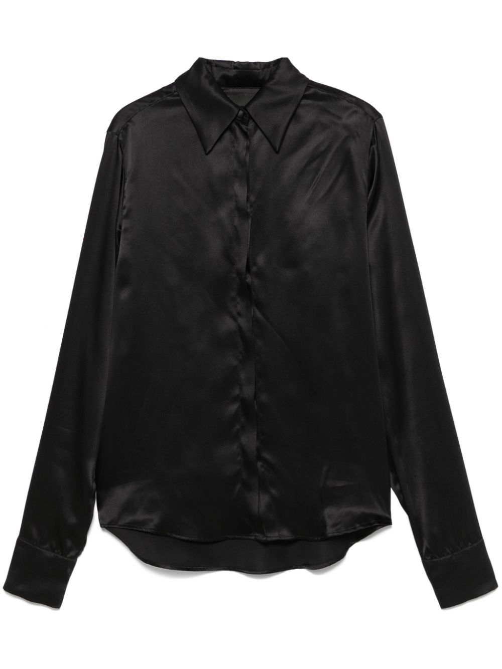 Silk shirt - Black
