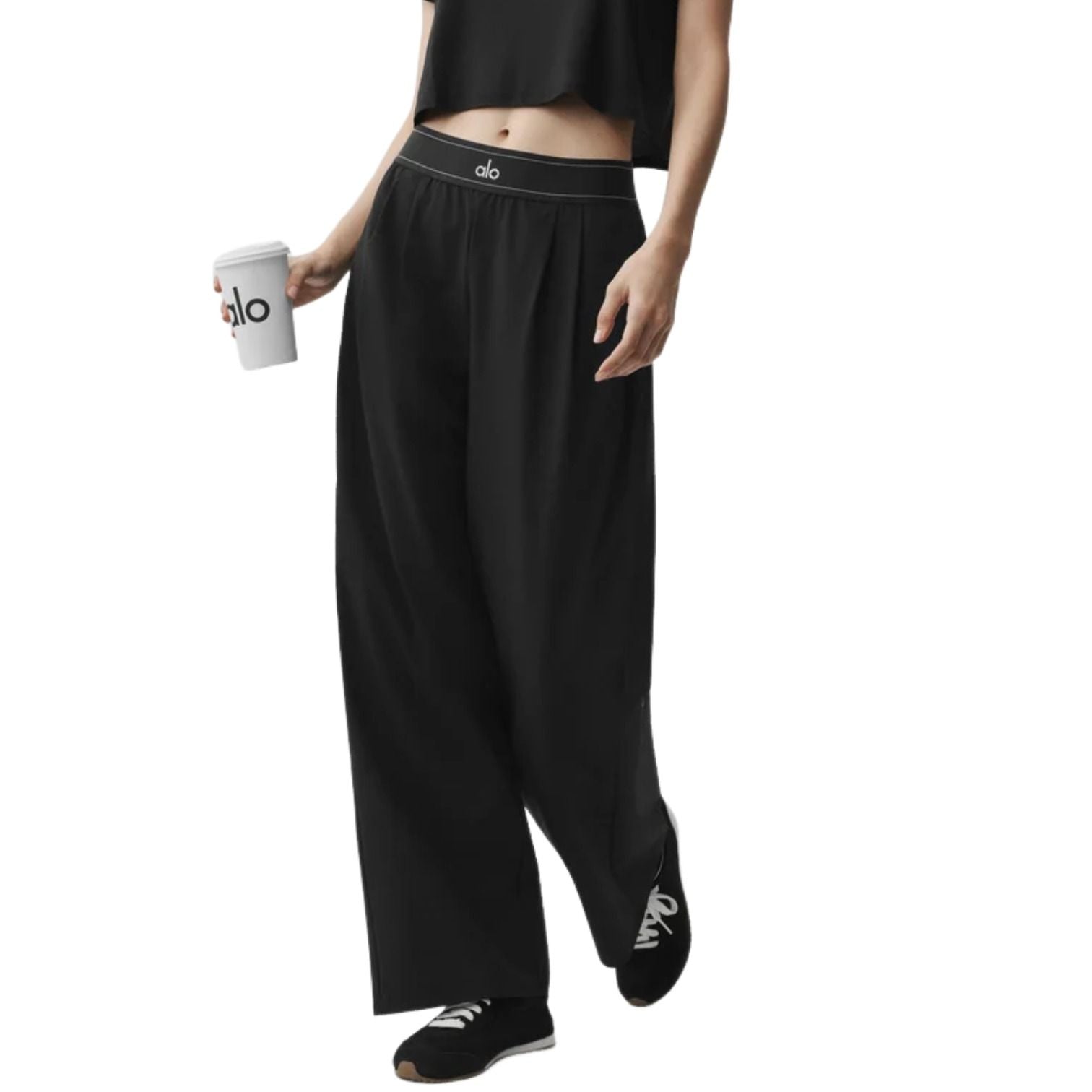 (WMNS) Suit Up Trouser Regular 'Black'
