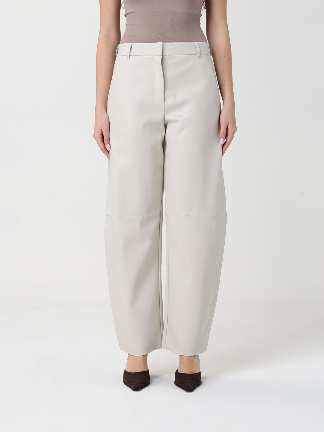 Pants Woman color White