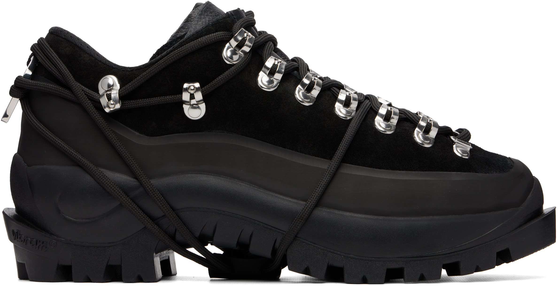 Black Low Hiking Boots