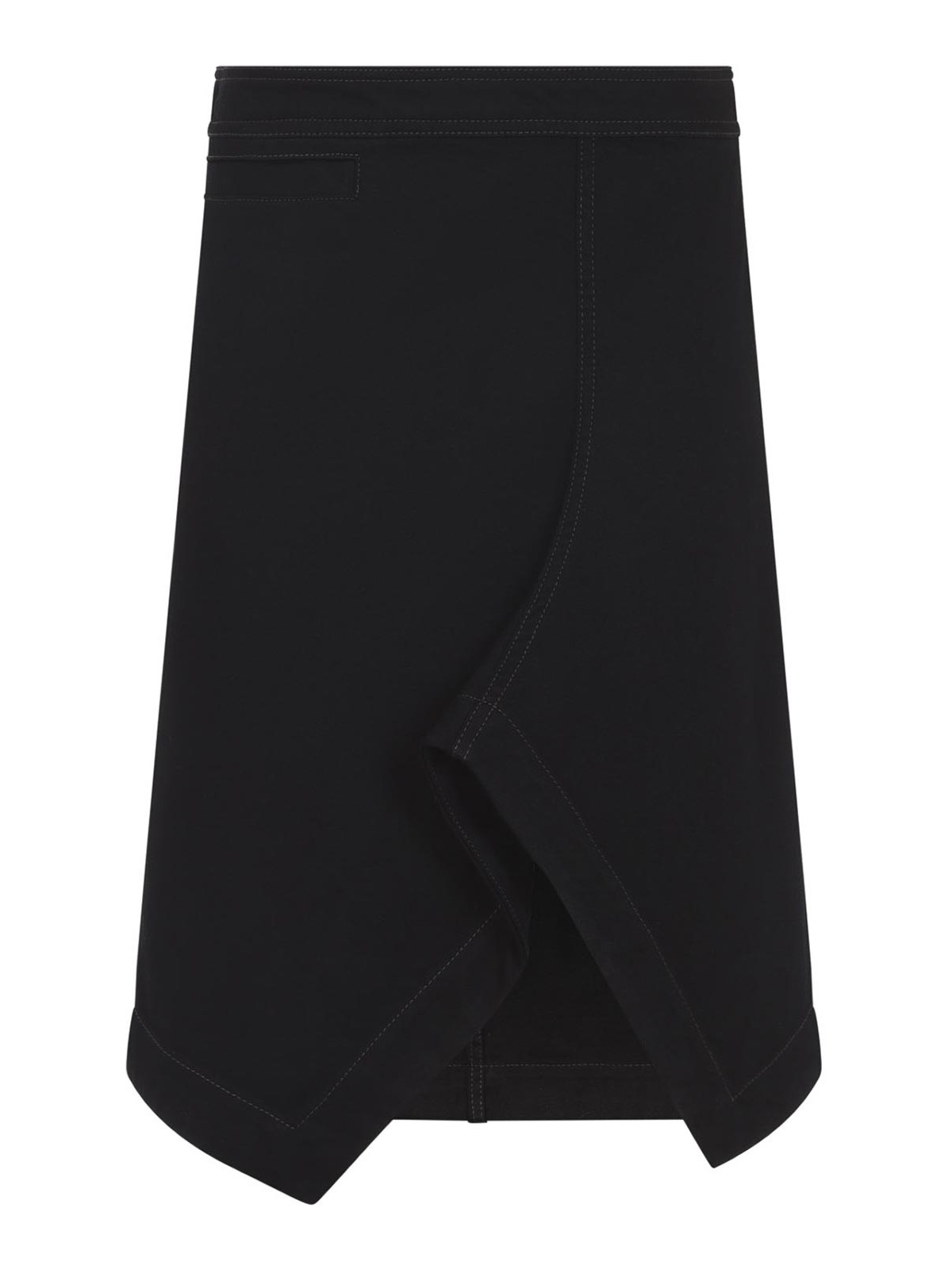 Asymmetric Midi Skirt