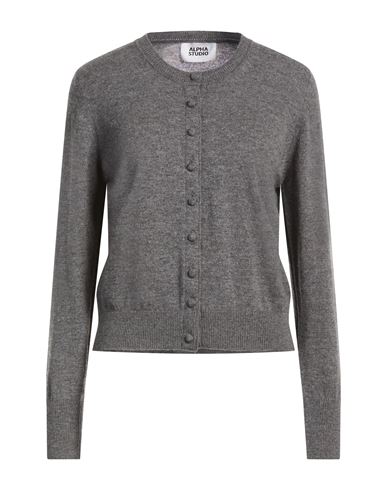 Woman Cardigan Grey Size 10 Geelong Wool
