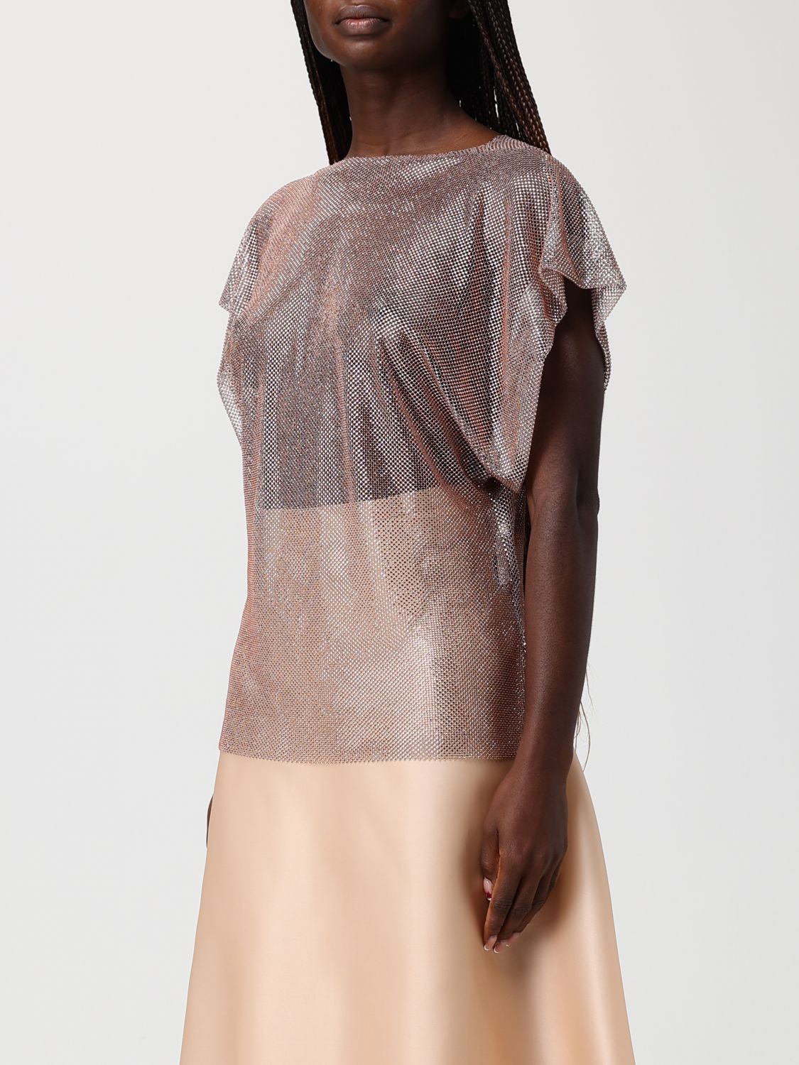 Top Woman color Grey