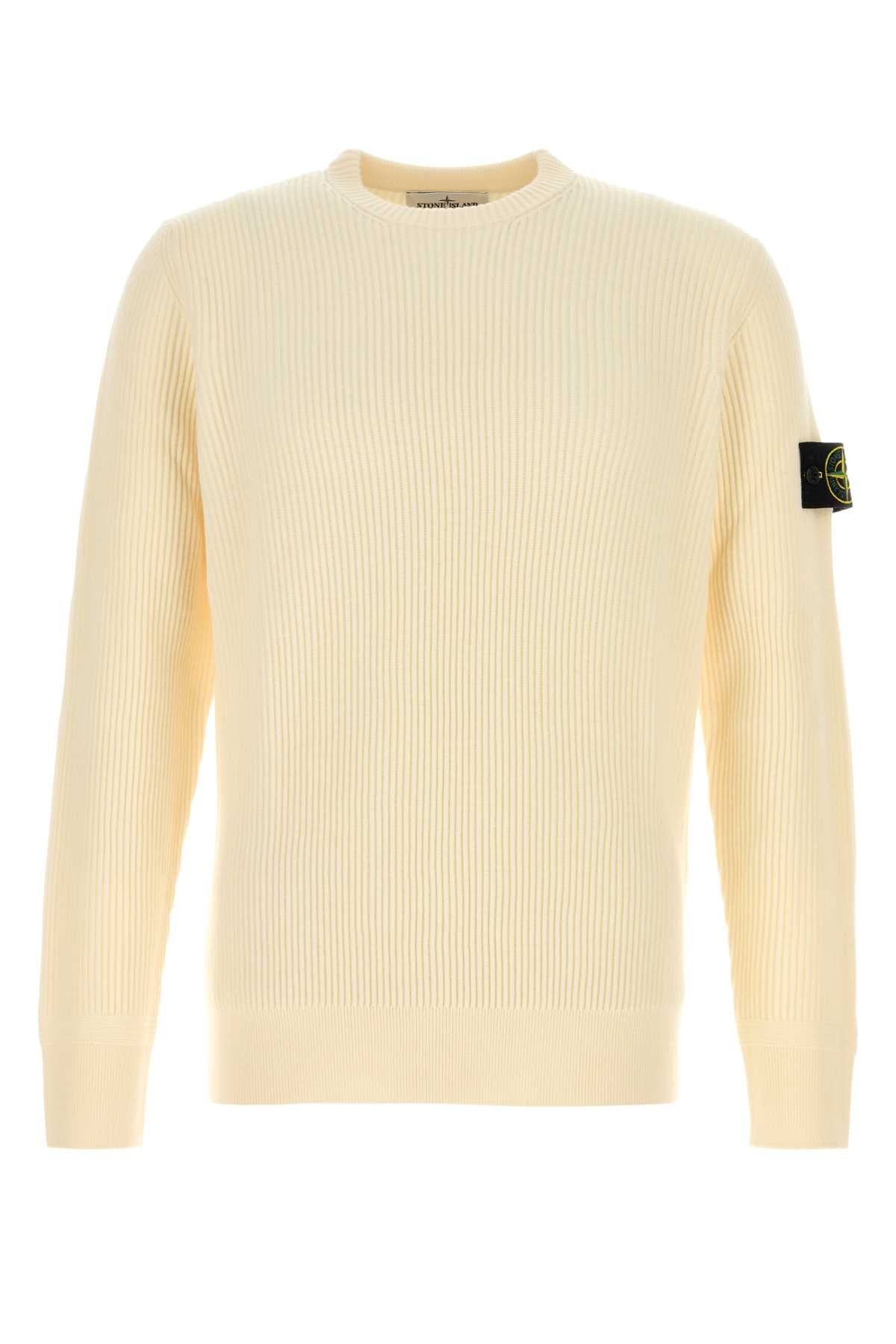 Neck Sweater — Ivory