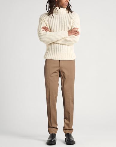 Man Pants Light brown Size 36 Cotton, Cashmere, Elastane