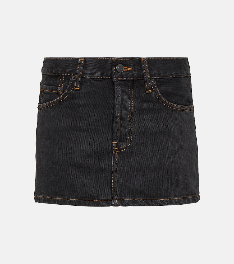 Denim miniskirt