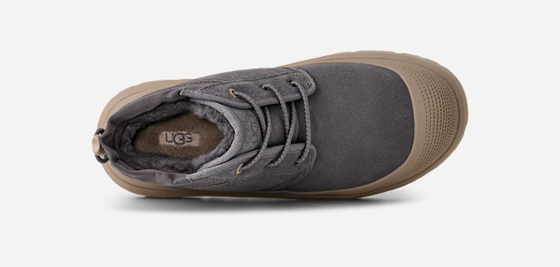 ® Men's Neumel Weather Hybrid Suede/Waterproof Classic Boots in Obsidian/Cobble Grey