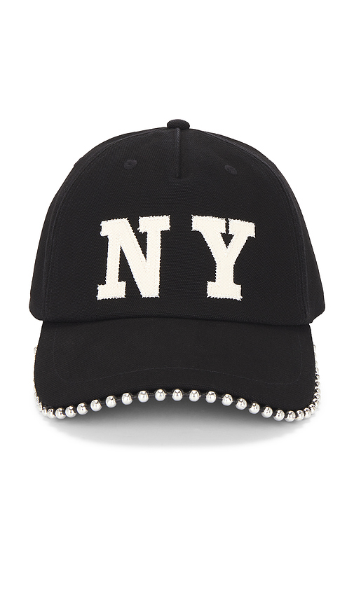PRIVATE POLICY City Ballchain Cap in Black