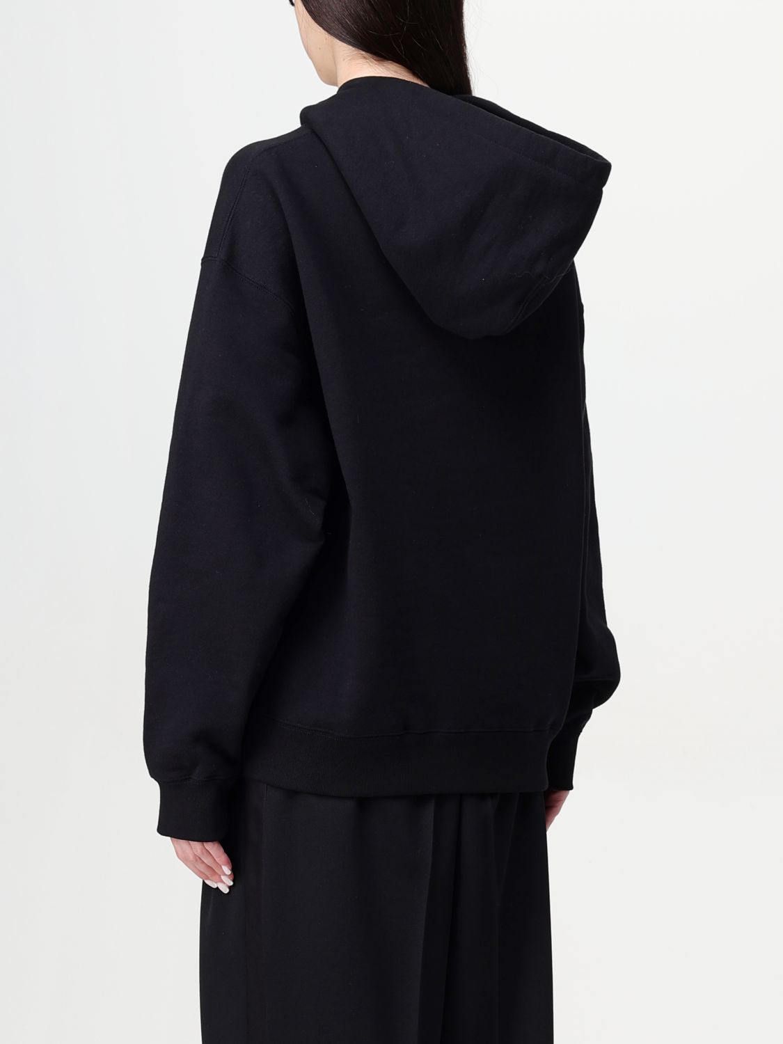 Sweatshirt Woman color Black