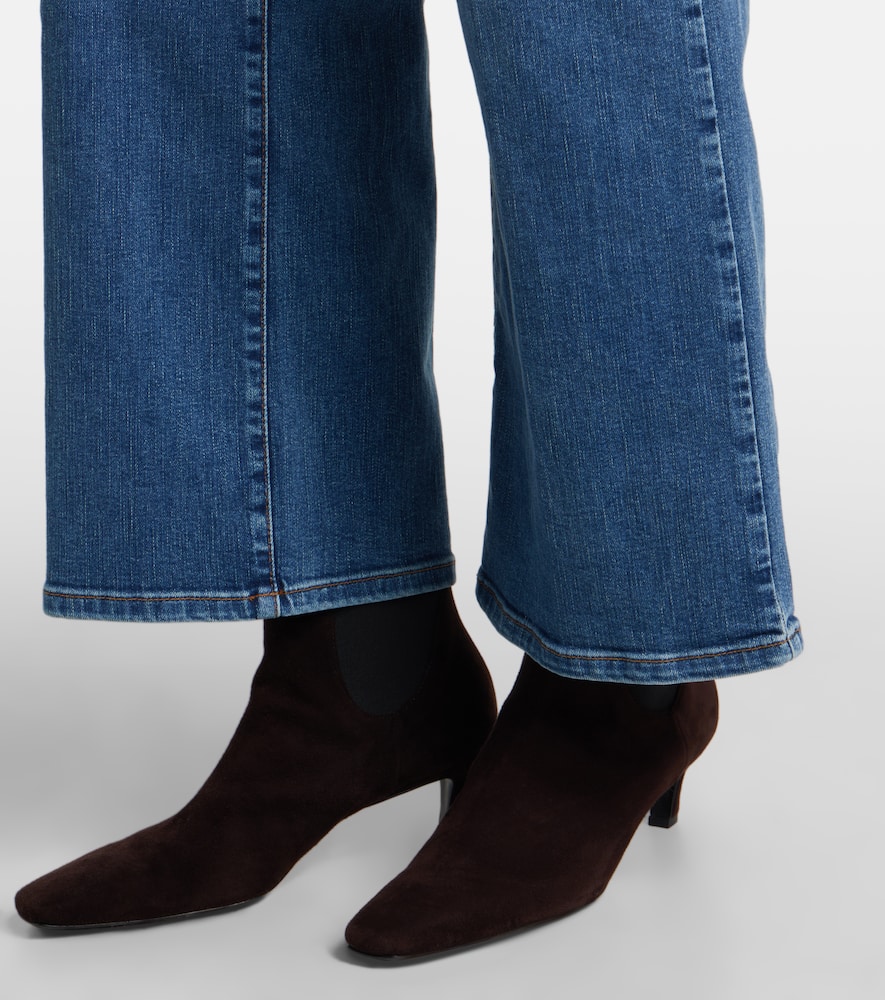 Le Slim Palazzo wide-leg jeans