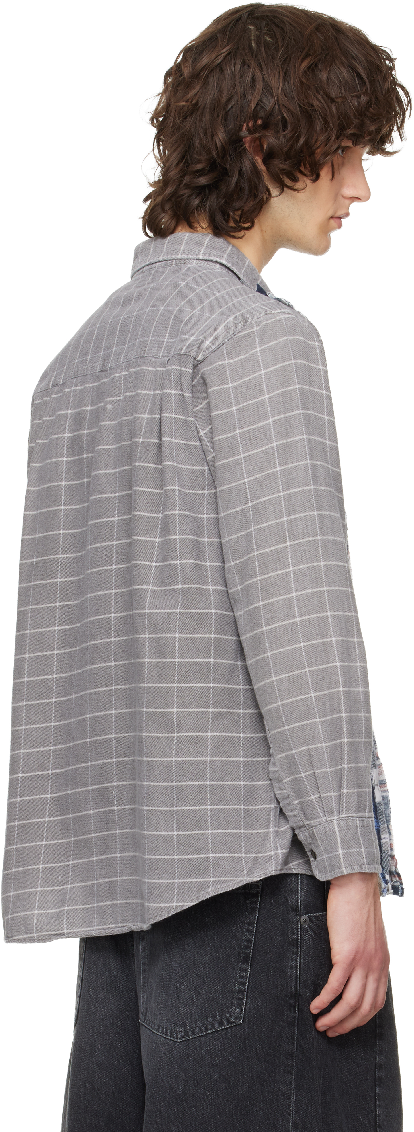 Multicolor Assorted Flannel Ribbon Shirt
