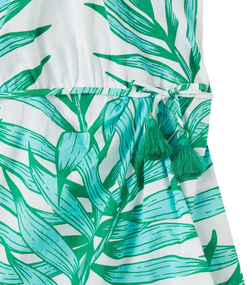 Manon floral halterneck cotton dress