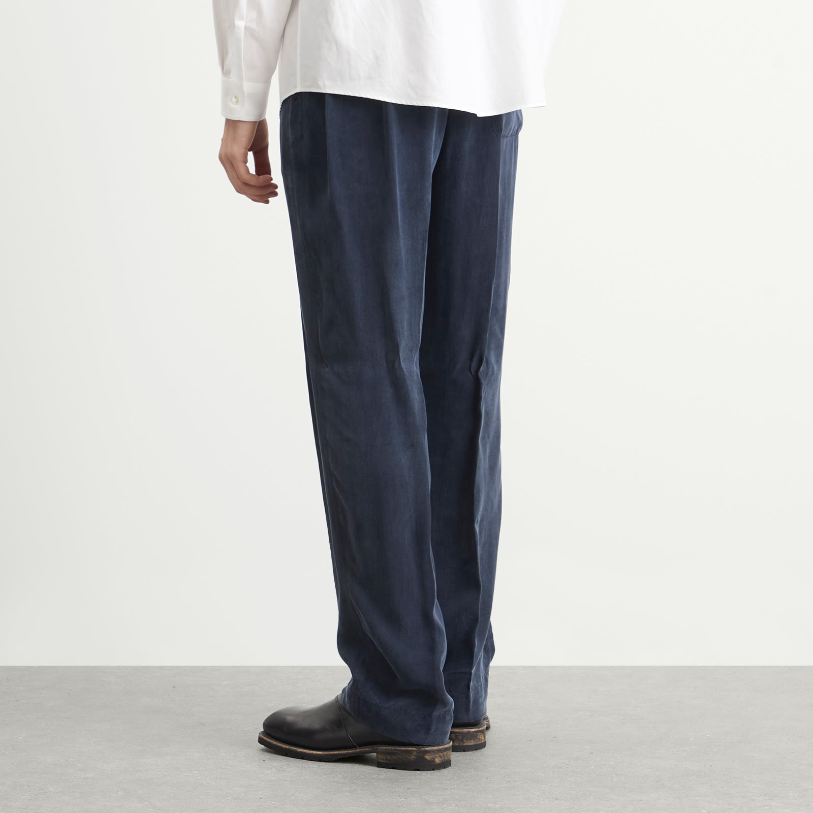 Men's Curpo Washed Trouser Navy