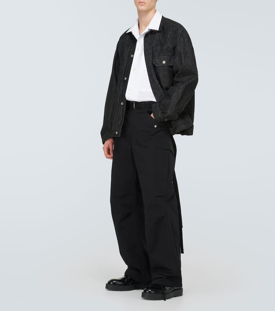X BEYONDEXX denim blouson jacket