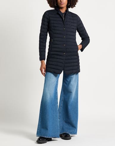 Woman Puffer Midnight blue Size 8 Polyamide, Polyurethane