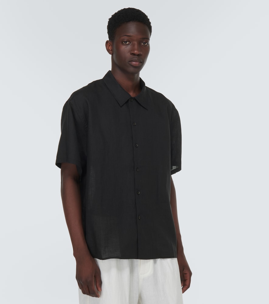 Oversized linen shirt