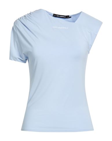 Woman Top Sky blue Size M EcoVero viscose, Elastane
