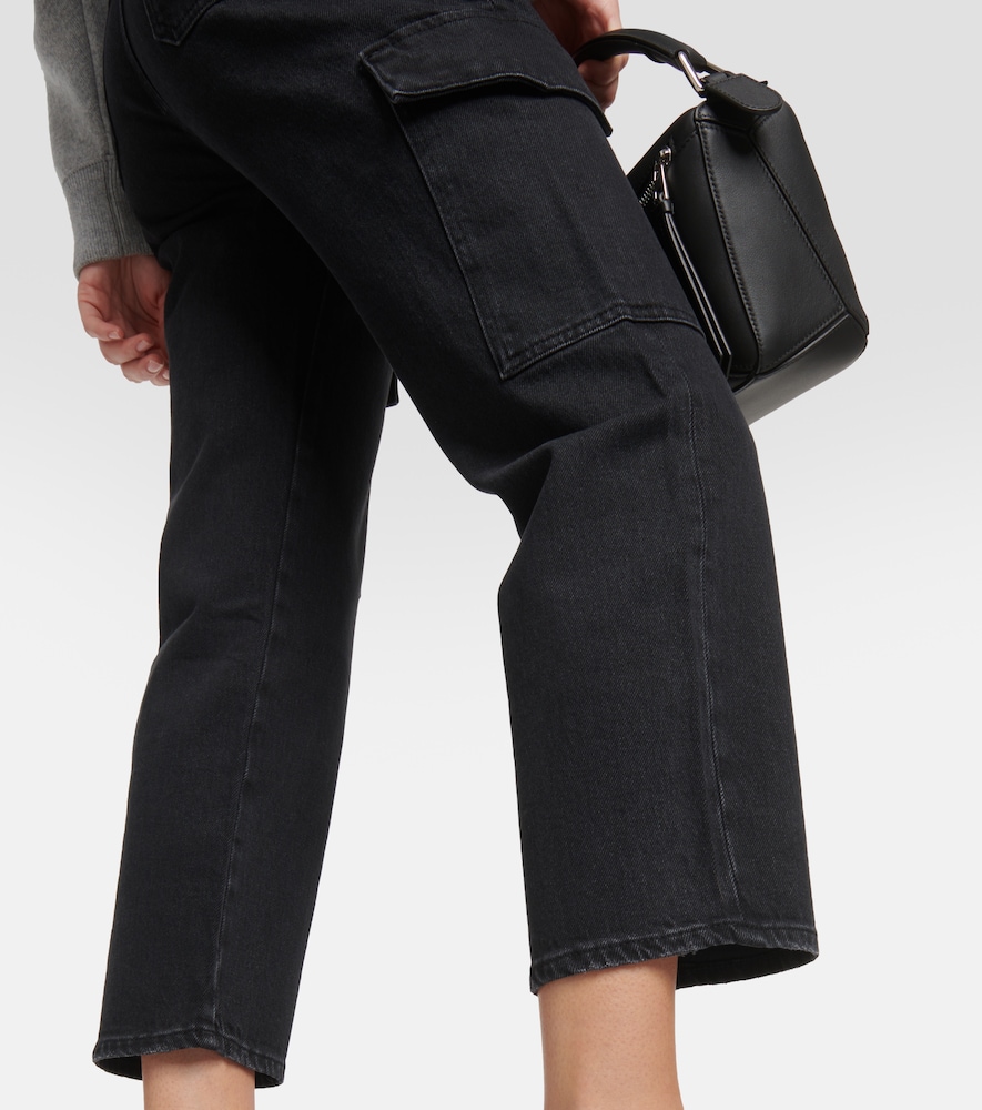 Logan Cargo cropped straight jeans