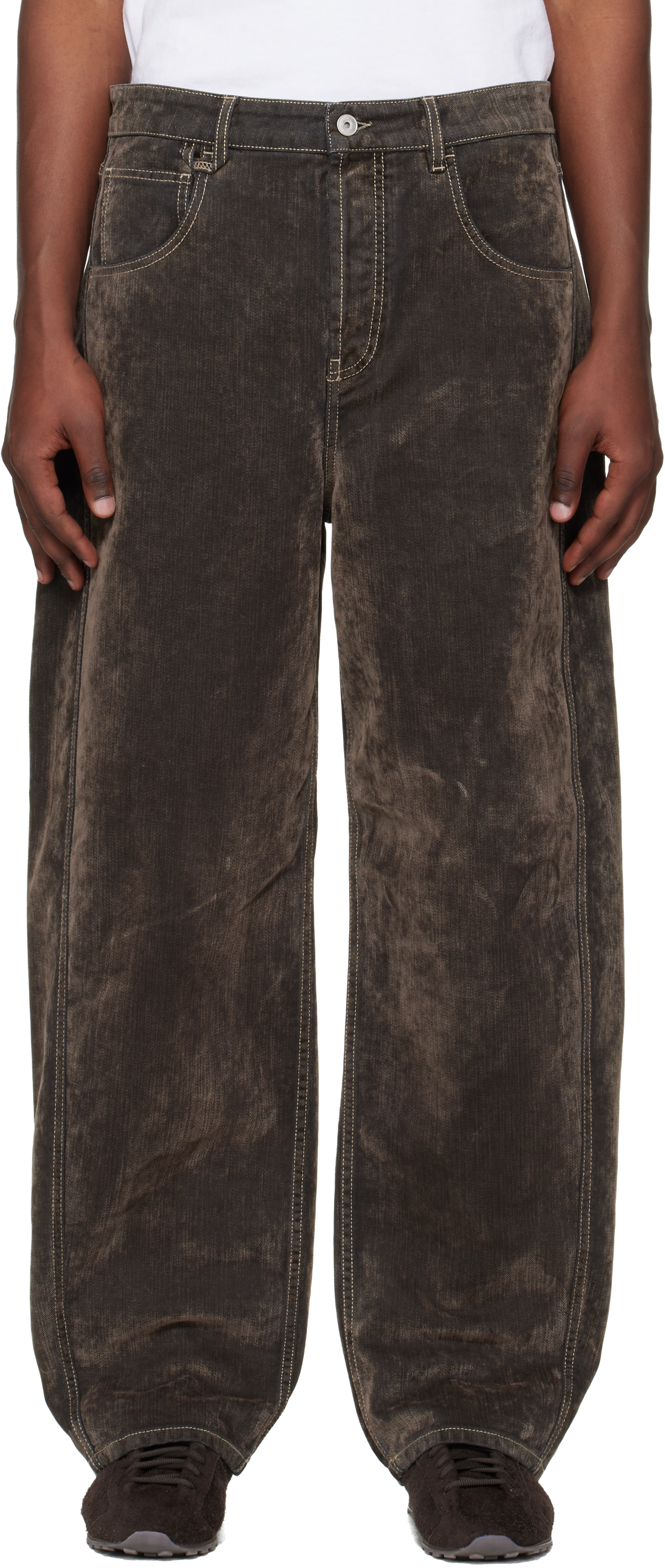 Khaki 'The Mirada de-Nîmes' Jeans